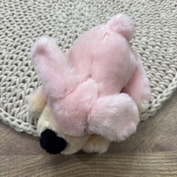 FAO Schwarz Penelope The Pink Pup Plush 7” Small Stuffed Animal - Picture 3 of 5